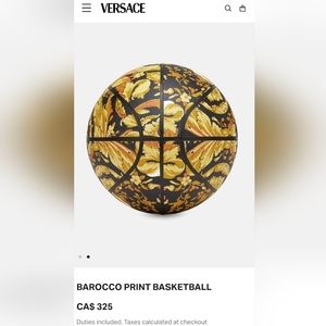 NWT Versace basketball 🏀